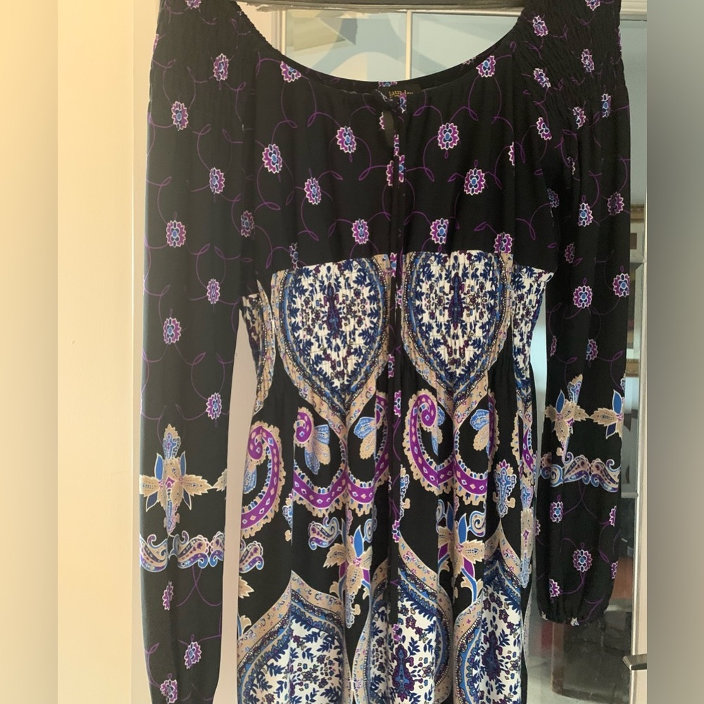 Long -sleeved  Dress by Shelli Segal in L.A.
